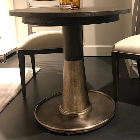 32" Bistro Table with Steel Base